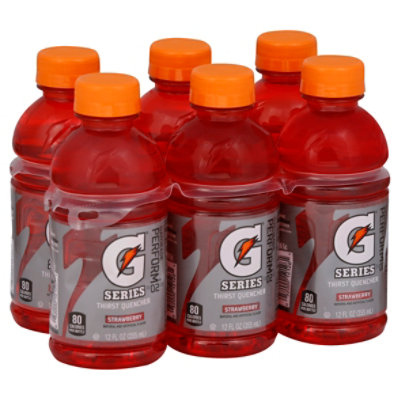 Gatorade G Series Thirst Quencher 02 Strawberry - 6-12 Fl. Oz. - Pavilions