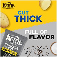 Kettle Potato Chips Krinkle Cut Salt & Fresh Ground Pepper - 13 Oz - Image 3