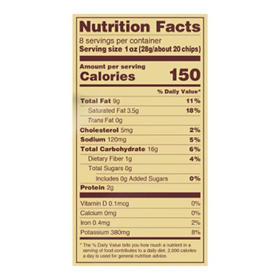 Utz Grandma Utzs Potato Chips Handcooked - 8 Oz - Image 4