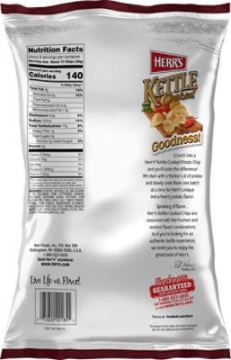 Herrs Potato Chips Kettle Cooked Mesquite BBQ Flavored - 7.5 Oz - Image 6