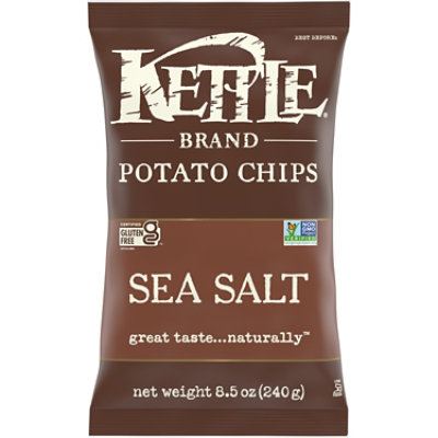 Kettle Brand Sea Salt Kettle Potato Chips - 8.5 Oz - Image 1