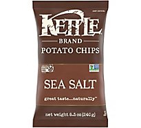 Kettle Brand Sea Salt Potato Chips - 8.5 Oz