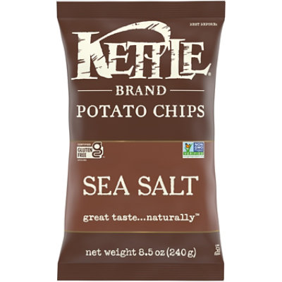 Kettle Potato Chips Sea Salt - 8.5 Oz