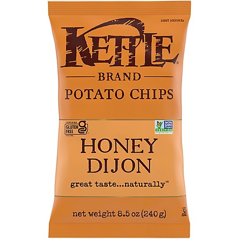 Kettle Potato Chips Honey Dijon - 8.5 Oz