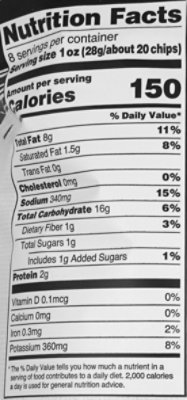 Utz Potato Chips Kettle Classics Old English Style Salt & Malt Vinegar - 8 Oz - Image 3