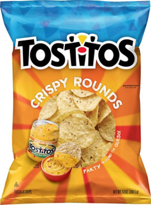 TOSTITOS Tortilla Chips Crispy Rounds - 13 Oz - Image 2