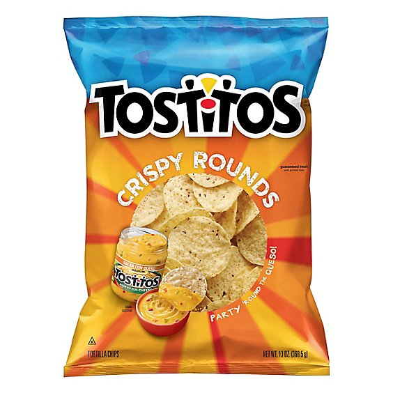 TOSTITOS Tortilla Chips Crispy Rounds - 13 Oz