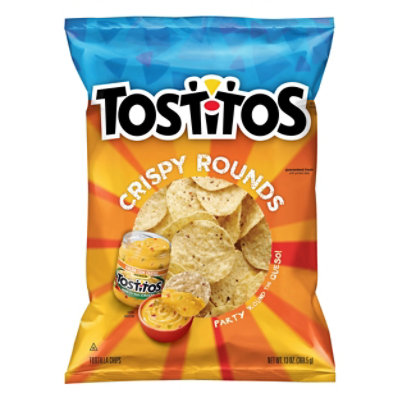 TOSTITOS Tortilla Chips Crispy Rounds - 13 Oz - Albertsons