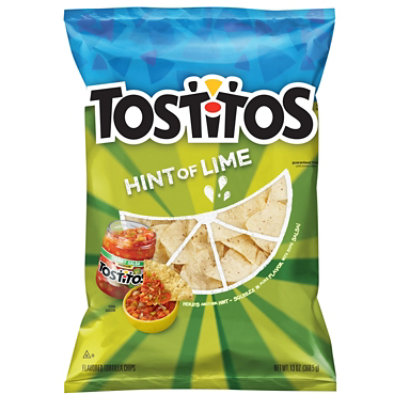 TOSTITOS Tortilla Chips Hint of Lime - 13 Oz - Image 2
