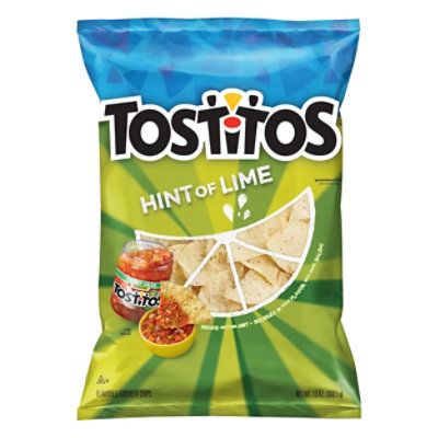 TOSTITOS Tortilla Chips Hint of Lime - 13 Oz - Image 2