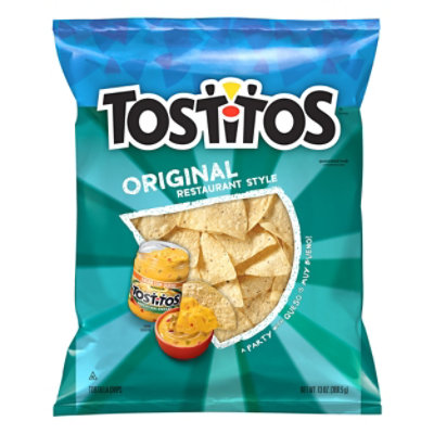 Tostitos Tortilla Chips Restaurant Style Original - 13 Oz