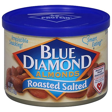 Blue Diamond Almonds Roasted Salted - 6 Oz
