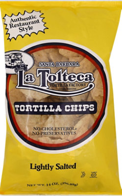 La Tolteca Tortilla Chips Lightly Salted - 14 Oz - vons