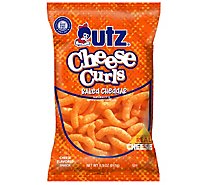 Utz Cheese Curls Baked Cheddar - 8.5 Oz