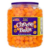 Utz Cheese Balls Baked Cheddar - 23 Oz - Image 3