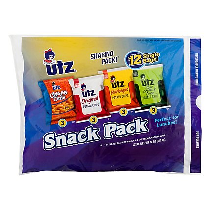 Utz Snack Pack Variety - 12-1 Oz - Image 1