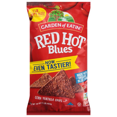 Garden of Eatin Tortilla Chips Corn Red Hot Blues - 16 Oz - Image 2