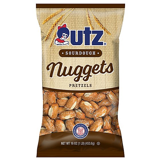 Utz Pretzels Sourdough Nuggets The Pounder - 16 Oz
