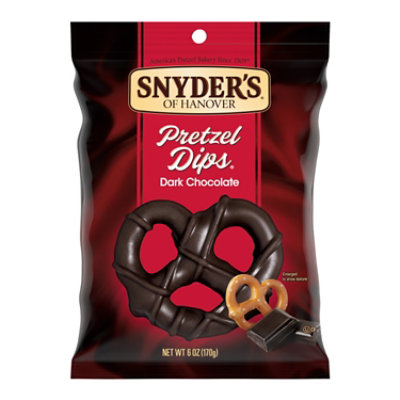Snyder's of Hanover Dark Chocolate Covered Pretzels - 6 Oz