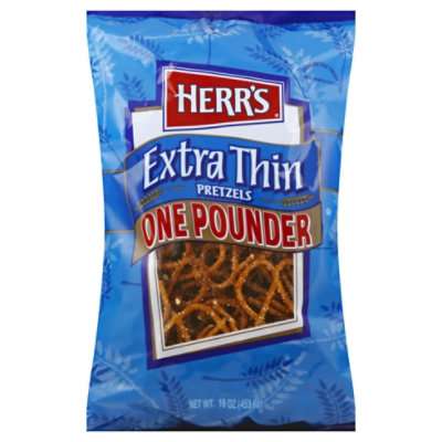 Herrs Pretzels Extra Thin - 16 Oz - Image 1