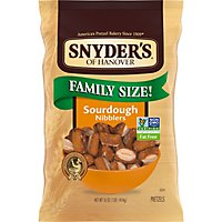 Snyder's of Hanover Family Size Sourdough Nibblers Pretzels Bag - 16 Oz - Image 2