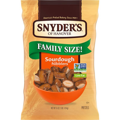 Snyder's of Hanover Sourdough Nibblers Pretzels - 16 Oz - Image 1