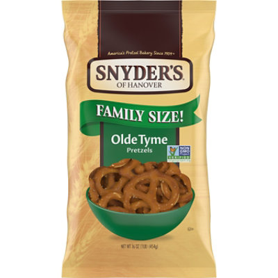 Snyder's of Hanover, Butter Snaps Pretzels, 12 Ounce (3 Bags)