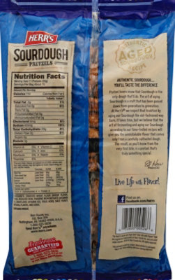 Herrs Bite Size Hard Pretzels Sourdough - 16 Oz - Image 5
