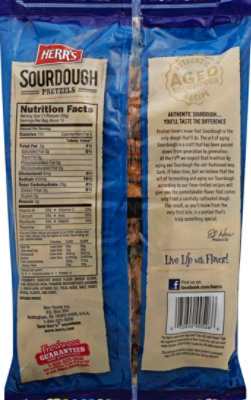 Herrs Bite Size Hard Pretzels Sourdough - 16 Oz - Image 3