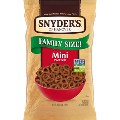 Snyder's of Hanover Mini Pretzels - 16 Oz - Image 1