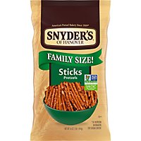 Snyders of Hanover Pretzel Sticks Family Size - 16 Oz