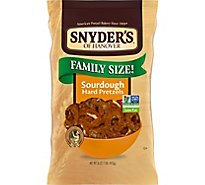 Snyders of Hanover Hard Sourdough Pretzel Family Size - 16 Oz