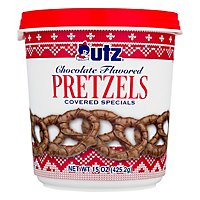 Utz Pretzels Covered Specials Chocolate Flavored - 15 Oz - Image 3