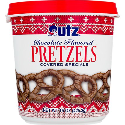 Utz Pretzels Covered Specials Chocolate Flavored - 15 Oz - Image 6