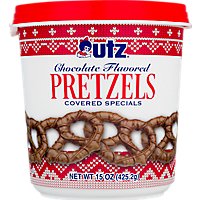 Utz Pretzels Covered Specials Chocolate Flavored - 15 Oz - Image 6