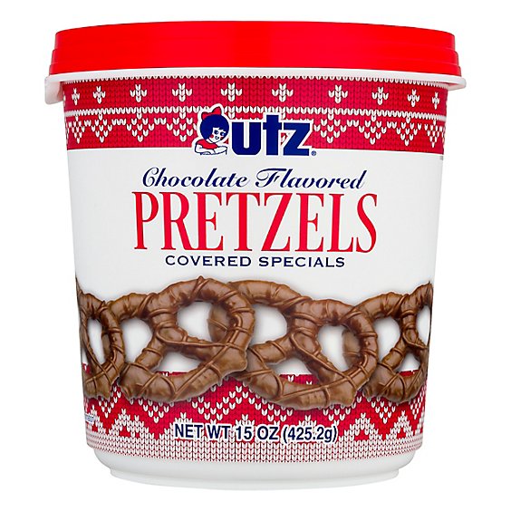 Utz Pretzels Covered Specials Chocolate Flavored - 15 Oz