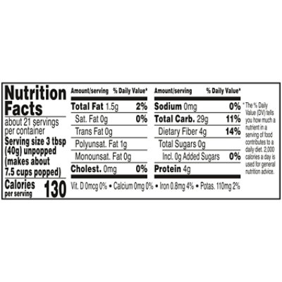 Orville Redenbacher's Gluten Free Original Gourmet Popcorn Kernels - 30 Oz - Image 4