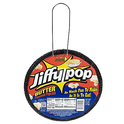 Jiffy Pop Stovetop Popping Pan Butter Flavored Popcorn - 4.5 Oz - Image 2