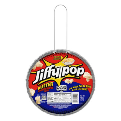  Jiffy Pop Popcorn On Stove - Jiffy Pop Campfire Popcorn - Stove  Top Popcorn - Stovetop Popcorn - Movie Popcorn - Campfire Popcorn Popper -  Fluffy Popcorn - Butter Popcorn - Dean Products