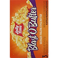 JOLLY TIME Popcorn Blast O Butter Microwave Ultimate Theatre Style Butter - 3-3.2 Oz - Image 6