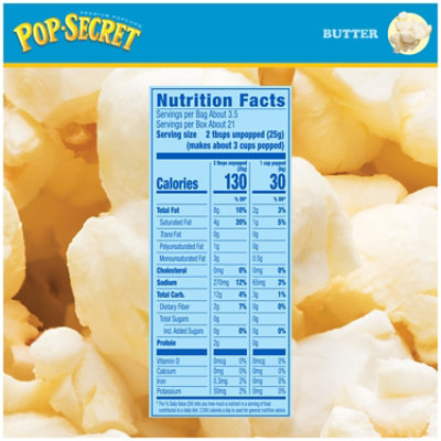 Pop Secret Butter Microwave Popcorn 3 Count - 3.2 Oz - Image 4