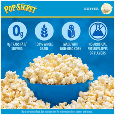 Pop Secret Butter Microwave Popcorn 3 Count - 3.2 Oz - Image 3