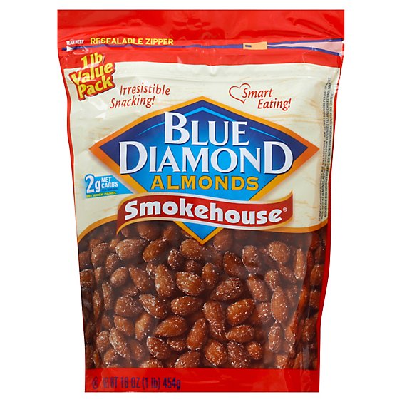 Blue Diamond Almonds Smokehouse - 16 Oz