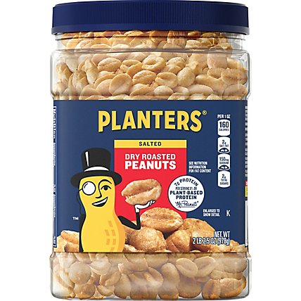 Planters Peanuts Dry Roasted - 43.5 Oz - Image 2