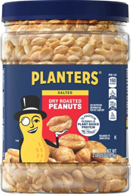 Planters Peanuts Dry Roasted - 43.5 Oz - Image 2