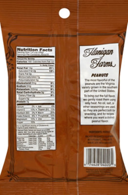 Flanigan Farms Peanuts Dry Roasted - 6 Oz - Image 3