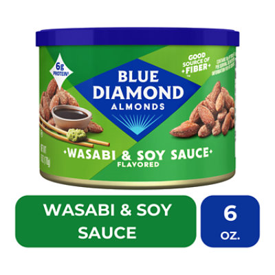 Blue Diamond Almonds Bold Wasabi & Soy Sauce - 6 Oz - Image 2