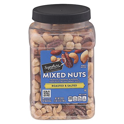 Signature SELECT Mixed Nuts With Peanuts - 28 Oz - Image 3