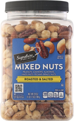 Signature SELECT Mixed Nuts With Peanuts - 28 Oz - Image 2