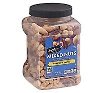 Signature SELECT Mixed Nuts With Peanuts - 28 Oz